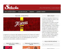 Tablet Screenshot of laselecta.org